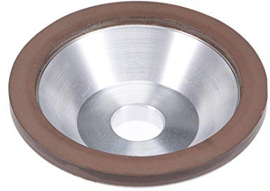 sourcingmap 100x32x20x10x3mm Resin Bond Cup Diamond Grinding Wheel 1000 Grit for Carbide Metal