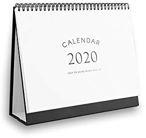 2020 Schreibtischkalender Monatstisch Bürotisch Kalender für Büro und zu Hause, täglichen Schreibtischkalender