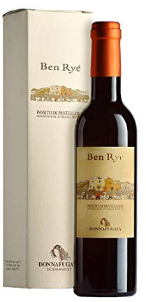 Sicilia Bedda - PASSITO DI PANTELLERIA DOC Ben Ryè Donnafugata - Bottiglia da 375 Ml in Astuccio - L'oro di Pantelleria