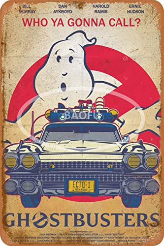 Wild boy Ghostbusters! Jahrgang Retro Werbung Metall Zinn Zeichen Mauer Plaketten von Original Cafe Bar Pub Karneval