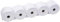 5 petits Rouleaux d'Addition pour Calculatrice avec Imprimante Calculatrices de Bureau impression Impact non thermique papier ordinaire 100% sans Bois 57 x 35 x12 mm Blanc