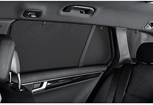 Satz Car Shades kompatibel mit BMW X3 (G01) 2017- (8-teilig), Black