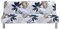ShowyLive Housse de Canapé sans Accoudoir 3 Places- Housse de Canapé Clic Clac 190x140CM pour Canapé- Extensible Universel Lavable Couverture de Canapé pour Canapé, Fleur