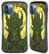 Head Case Designs Licenza Ufficiale Ed Beard Jr Guardiano Verde Uomo Verde Draghi Custodia Cover Ibrida Compatibile con Apple iPhone 12 / iPhone 12 PRO