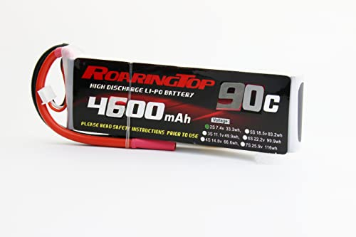 RoaringTop 2S 45C 7.4V 4600mAh RC Batterien Lipo Battery RC Hardcase Lipo Akku Pack Mit Deans Anschluss Für RC Auto RC Boot RC Truck Heli Flugzeug