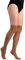 LORES Calze da donna in microfibra opache sopra il ginocchio, alte fino alla coscia, calze lunghe e calde, per cosplay, 60 denari, Visone, Taglia unica