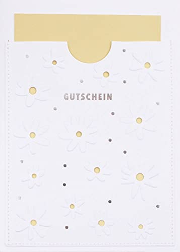 Räder Karte Blütenprägung Gutschein