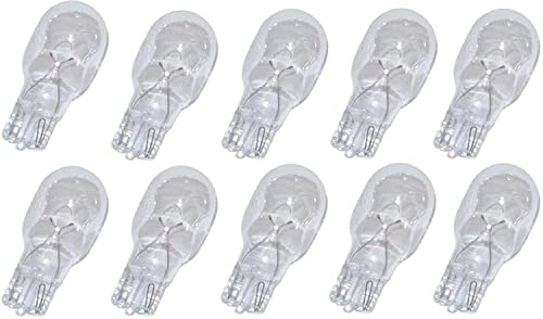 EFP Landscape Light Bulbs - Low Voltage Bulbs - 12 Volt Bulb 11W - T5 Wedge - Compatible with Malibu Lights - Garden Bulb - Deck Light Yard - 10 Pack