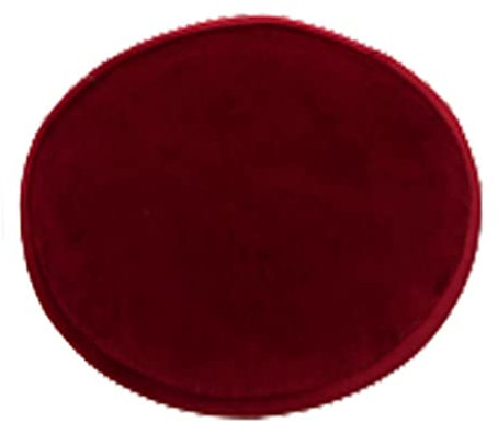 Silani Tovaglietta Sottopiatto Velluto Bordeaux cm.Ø40