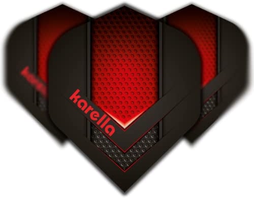 Karella Flights XT-Serie | 100 Micron | 8 Varianten, für Steeldart und Softdart