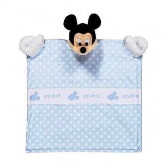 Ellepi Doudou Bebe Disney Peluche Naissance Cadeau (Mickey)