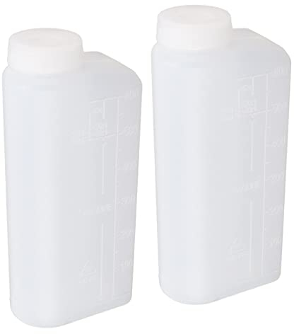 Hztyyier 2PCS 600ML 2 Tempi Olio Benzina Due Tempi Olio Motore Tosaerba Accessori Miscela Carburante Bottiglia per Motosega Macchina da Stiro