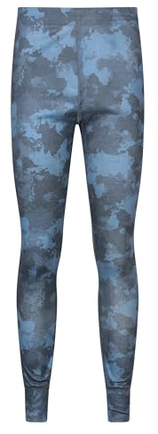Mountain Warehouse Talus Mens Thermal Baselayer Trousers - Lightweight & Breathable Pants - For Camping, Hiking & Outdoors Navy L