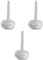 MAGICLULU 3 Pezzi Pinze Per Servire Pinze Per Alimenti in Acciaio Inox Pinze Da Cucina Per Buffet Del Ristorante