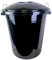 Srendi® 50L Hygienic Plastic Bin/Waterproof/Rodent Proof/Ideal for Outdoor/Animal Feed/Food/Storage/Flour Locking Lid (Black)
