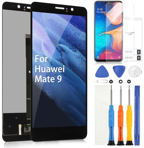 Pantalla LCD para Huawei Mate 9 MHA-L29 MHA-L09 MHA-AL00 MHA-TL00 L23 LCD Display Digitizer Touch Pantalla Repuesto Assembly con herramientas (5,9 pulgadas, no para Mate 9 Lite)