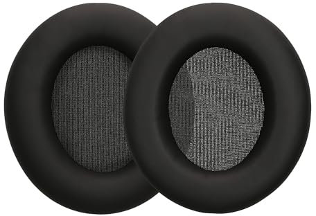 kwmobile 2X Ohrpolster kompatibel mit Anker Space One Polster - Kopfhörer Polster aus Kunstleder für Over Ear Headphones