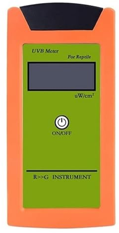 Tönungsmesser 0-1999Uw/Cm2 UVB-Messgerät, hochpräziser UVB-Tester, professioneller digitaler LCD-UVB-Detektor, UVB-Testgerät for Reptilien mit einfacher Bedienung