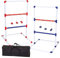 Ladder Toss® | Geschicklichkeits Spiel für Kinder & Erwachsene | 2 Leitern + 12 Bolas + 1 Schutzhülle | Wurfspiele | Outdoor Outdoor Game Outdoor Spielzeug | Golf Bälle | OriginalCorner®