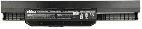 vhbw 1x Batterie Compatible avec ASUS X53S (2011 Model), X53S, X53E, X53BY, X44LY, X44L, X53BR, X53B Ordinateur Portable (6600mAh, 11,1V, Li-ION)