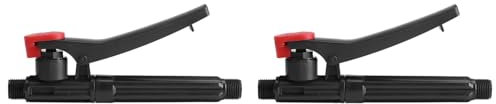 Poignée de pulvérisation 2 pièces, pistolet à manille robuste poignée en plastique pour désherbage de jardin, fonctionnement pratique pour pulvérisateurs agricoles, adapté à l'utilisation