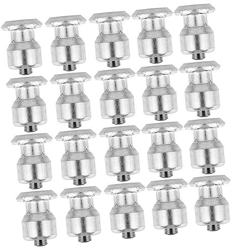 CHILDWEET 50 Stück Winterreifen Spikes Rutschfeste Reifenschrauben Aus Wolframstahl Anti Rutsch Schneespikes Für Autos Motorräder Fahrräder Einfache Installation Mit Bohrer Für