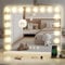 LZNIOZ Hollywood Vanity Mirror for Makeup: 80x60 cm - 3 Color Modes,18 Dimmable LED Bulbs,USB & TYPE-C Output Port,touch Screen, Tabletop or Wall Mounted for Women - Bedroom