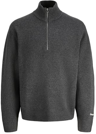 JACK & JONES Male Sweatshirt mit halbem Reißverschluss Sweatshirt mit halbem Reißverschluss