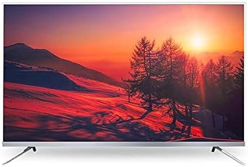 Smart TV 4K+HDR Ultra HD de 42 pulgadas con WIFI, HDMI, control de voz USB, altavoz frontal independiente de borde estrecho, ideal para uso en hotel y dormitorio