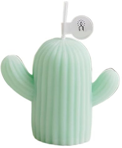 Bougies Cactus - Bougie Parfumée Créative Cactus | Bougies de soja cactus faites à la main, bougie aromatique créative pour la décoration intérieure | Bougies de cire de soja pour la maison, bougies p