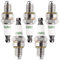 VooGenzek 5 Pezzi CMR5H Candela Sostituzione, CMR5H Candela per Tosaerba, CM5H / CMR5H / CMR6H / CMR7H Candele di Accensione Sostituire, Candele da 4 Tempi, Compatibile con Honda GX25 GX35 Motor