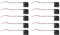 Xiniy 10 Pcs 40mm x 10mm 0.12A 2Pin 5V DC Brushless Sleeve Bearing Cooling Fan