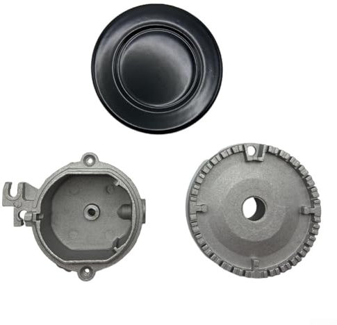3 pezzi di coperchio per fornello a cappello, ricambio perfetto per bruciatore a gas efficiente (concavo 100)