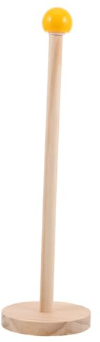 Ipetboom Organischer Holz Haargummis Organizer mit Rundem Design zur Aufbewahrung von Haargummis und Clips für Kinderzimmer mit Minimalistischem Stil und Leicht Zugänglicher Funktion