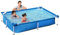 Easnuroz Piscina rectangular de metal de 150 a 300 cm, para exteriores, hogar, estudiantes, adultos, familia, piscina gruesa para peces al aire libre (221 x 150 x 43 cm)