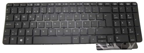 FDMOZRE Clavier d'ordinateur Portable pour HP ProBook 450 455 G2 470 780170-201 768130-DD1 Brésil/Islande/Turquie(Turkey TR)