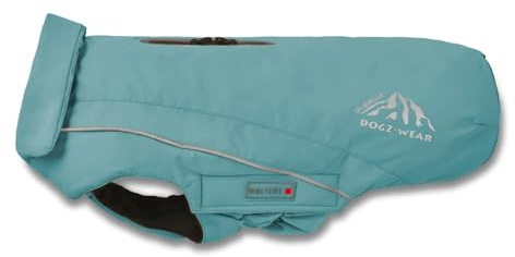 Wolters Wolters Skijacke Dogz-Wear | Wintermantel für Hunde | Farbe Türkis | Größe 44 (Rückenlänge 43-45 cm)