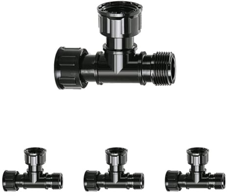 RACCORD TROIS VOIES 1 90808 CLABER [CLABER ] (Lot de 4)