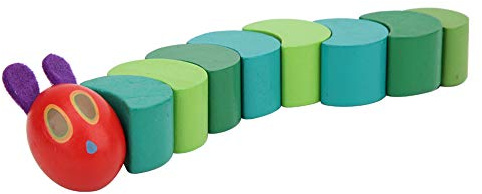 Wurmspielzeug aus Holz, Interaktive Gleichgewichtsübung für ab 3 Jahren, Set mit 5 Würmern für Eltern-Kind-Spiel, Sicheres Naturholzmaterial