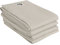 Deconovo Thermovorhang Blickdicht Verdunkelungsvorhang Ösen Gardinen Blickicht, 260x140 cm(HöhexBreite), Hellbeige, 4er Set