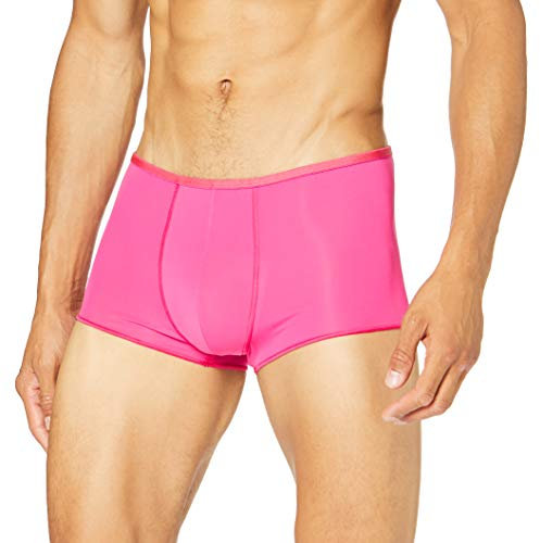 HOM, Homme, Boxer Court Plumes, Rose, XXL