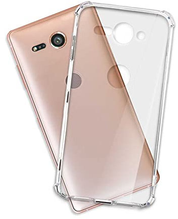 mtb more energy® Case Soft Armor kompatibel mit Sony Xperia XZ2 Compact (5.0'') - Anti Shock Verstärkung - 1,5mm TPU - Schutz-Hülle Cover Tasche Handyhülle