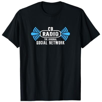 CB Radio Original Social Network HAM Radio Lover Design T-Shirt