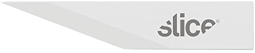 SLICE 10519 | Ersatzklingen | Keramik | Finger-freundlich & rostfrei | Ersatzklingen für SLICE Bastelmesser & Skalpell | spitze Präzisionsklinge | ideal für Papier, Folien & Modellbau