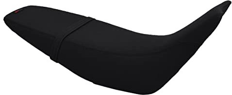 Sitzbankbezug kompatibel mit Honda FMX 650 2005-2007 schwarz mit schwarzen Nähten