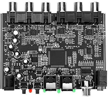 DAC Modul 5.1 Kanal AC-3 Digital Optisch DTS RCA HiFi Stereo Audio Heimkino Decoder Verstärker Dekodierungsplatine