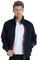 Bomber Jacke Herren Business Stand Kragen Herren Jacke Frühling Und Mode Herren Einfarbige Jacke Klassische Vielseitige Herren Freizeitjacke A-Navy XL