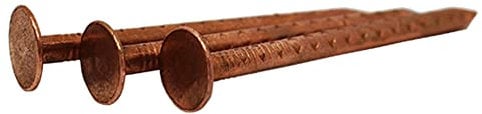30 x 3.35mm Copper Clout Nails, 5kg