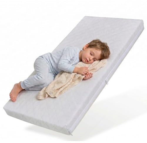 Kids Collective Kindermatratze SMART, Babymatratze 80x160 cm mit abnehmbarem Bezug, waschbar bei 60°C für Kinderbett 80x160 cm 8cm hoch eco5 Zertifiziert Körpergewicht bis 60kg Hergestellt in der EU