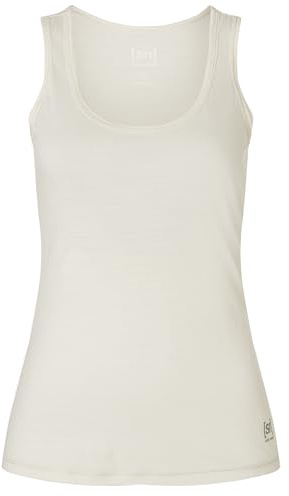 super.natural W SIERRA140 Tank Top - Atmungsaktives Merino Unterhemd Damen, Geruchs- und feuchtigkeitsabweisend, Sommer Funktionsunterwäsche für Sport & Alltag